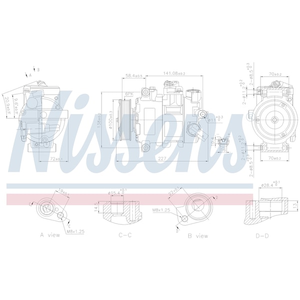 Nissen Compressor, 89415 89415 - main